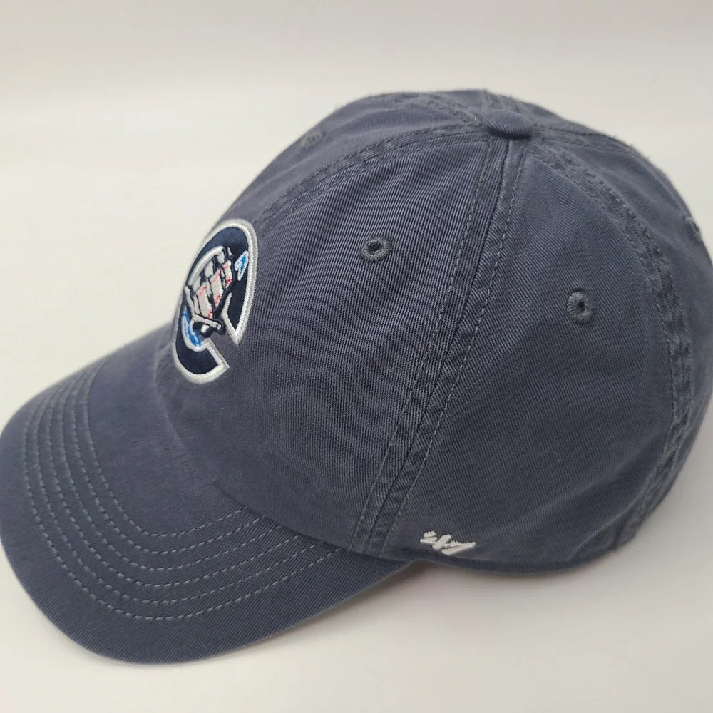 Columbus Clippers Hat Fitted M 47 Brand Franchise Blue White MiLB Baseball Men